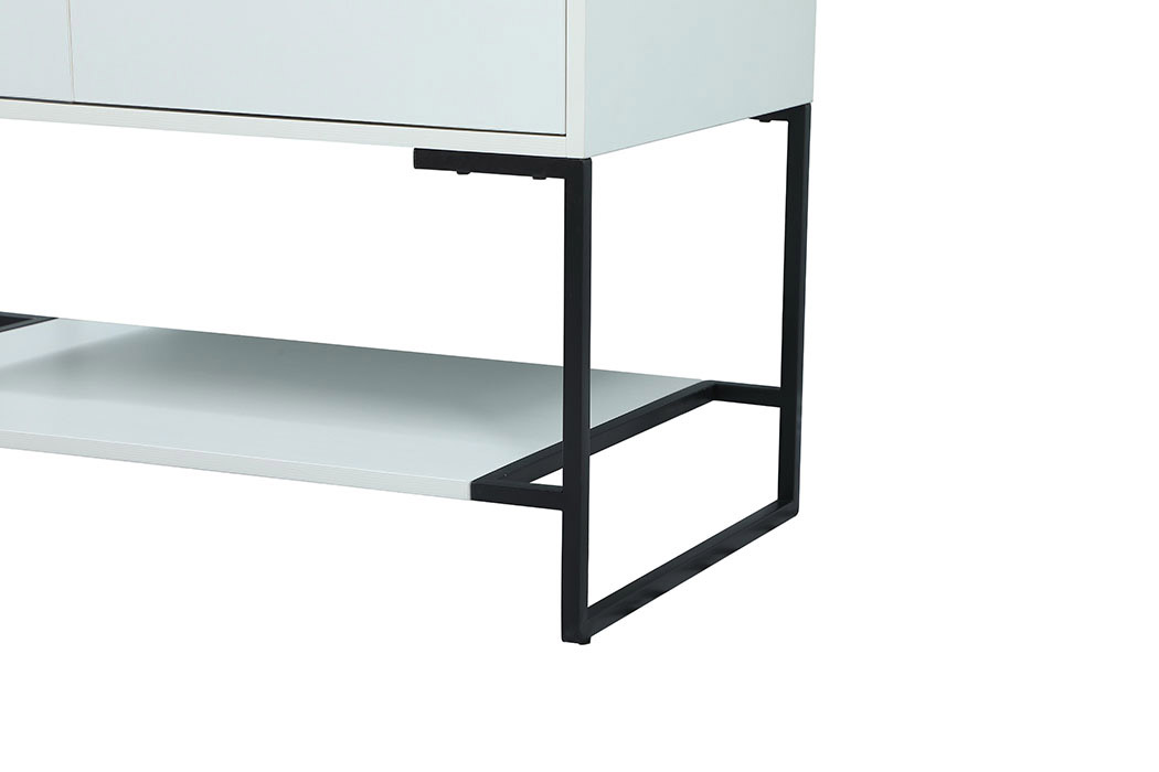 Elegant Bathroom Vanity - White (VF42536MWH-BS)