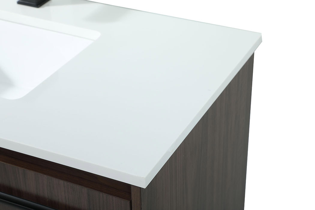 Elegant Bathroom Vanity - Walnut (VF42536MWT)