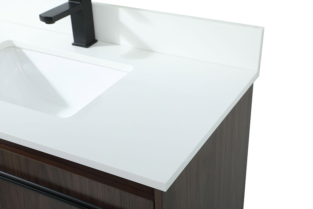 Elegant Bathroom Vanity - Walnut (VF42536MWT-BS)