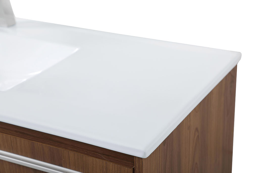 Elegant Bathroom Vanity - Walnut Brown (VF43048WB)