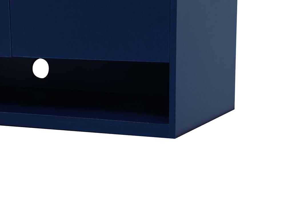 Elegant Bathroom Vanity - Blue (VF43548MBL)