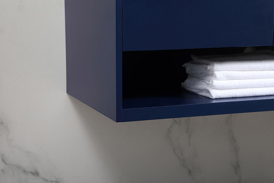 Elegant Bathroom Vanity - Blue (VF43548MBL)