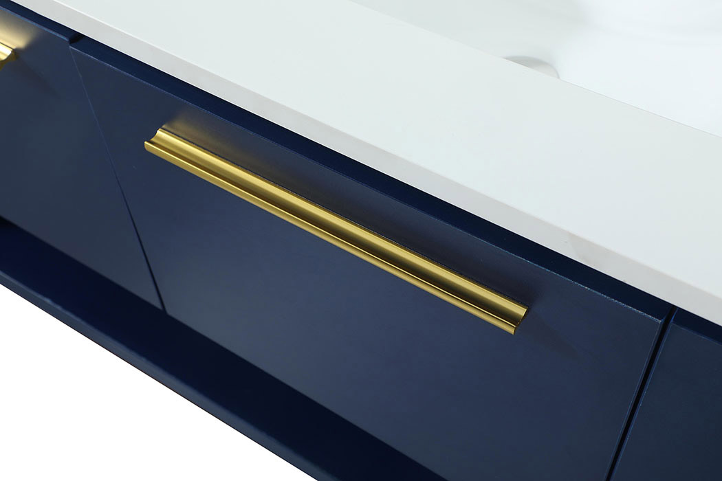 Elegant Bathroom Vanity - Blue (VF43548MBL-BS)
