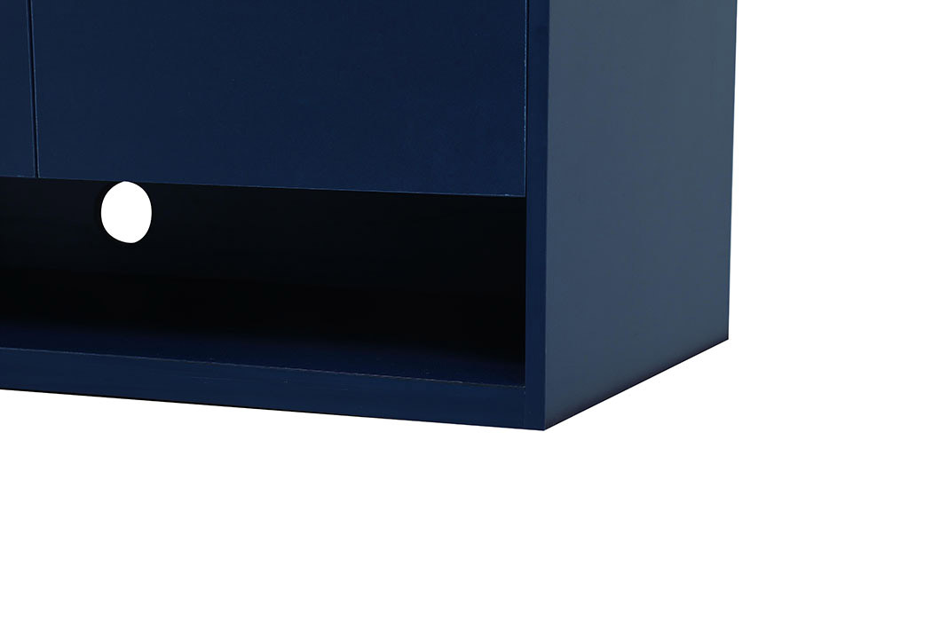 Elegant Bathroom Vanity - Blue (VF43548MBL-BS)
