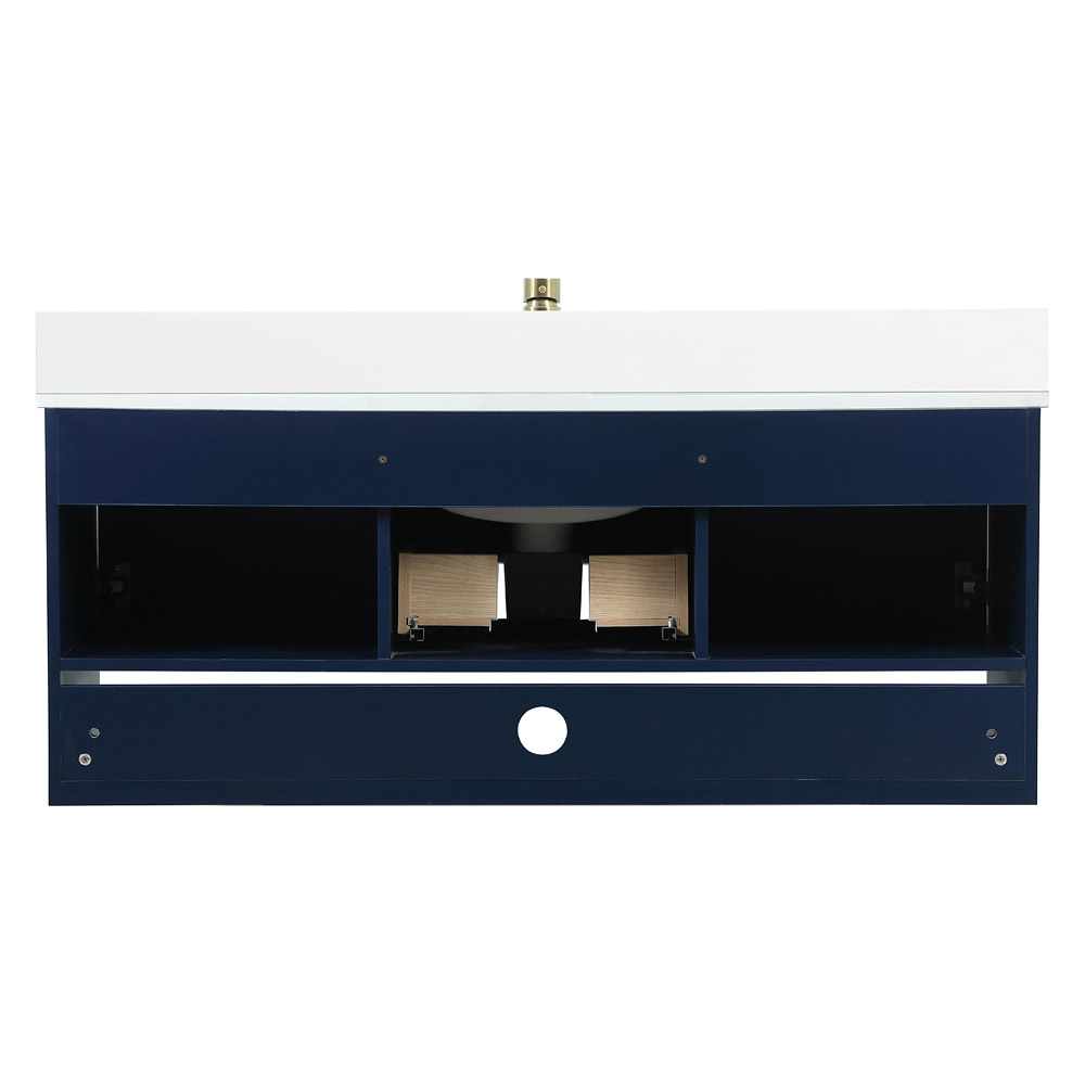 Elegant Bathroom Vanity - Blue (VF43548MBL-BS)