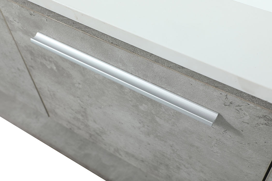 Elegant Bathroom Vanity - Concrete Gray (VF43548MCG)