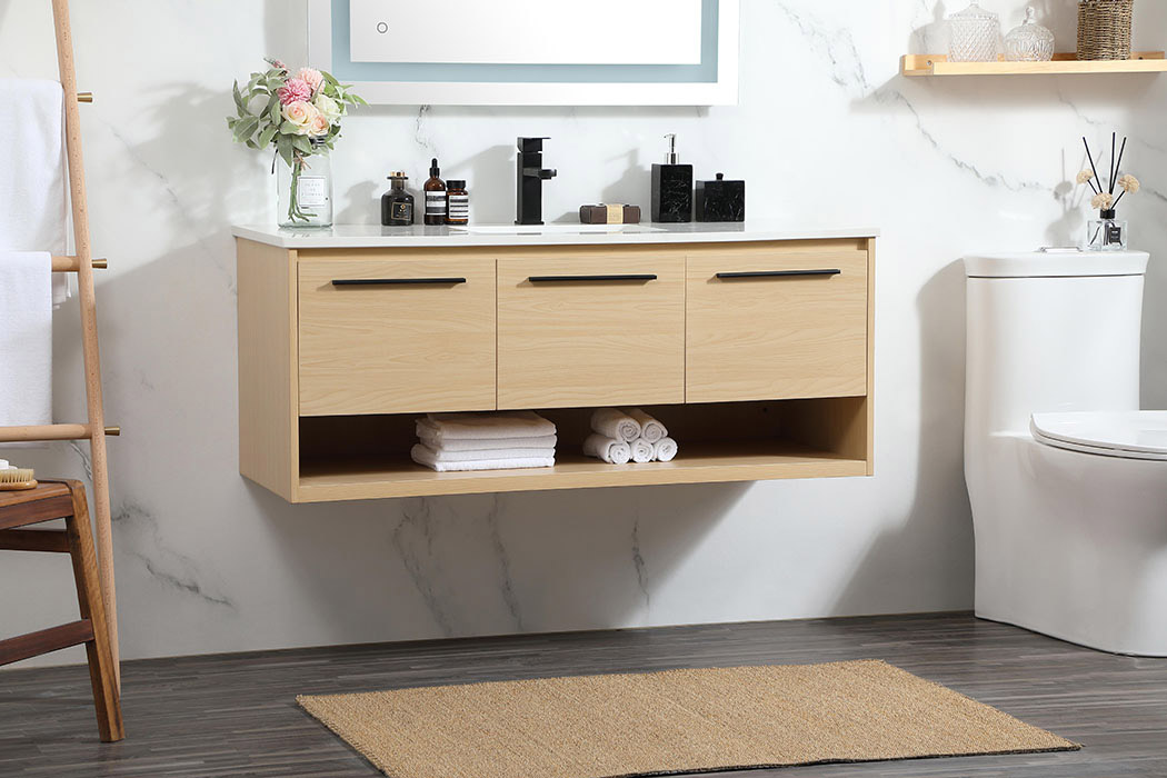 Elegant Bathroom Vanity - Maple (VF43548MMP)