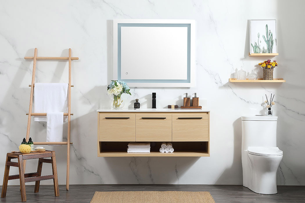 Elegant Bathroom Vanity - Maple (VF43548MMP-BS)