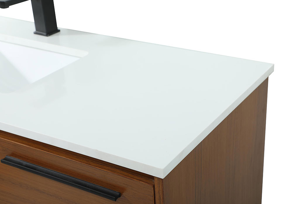Elegant Bathroom Vanity - Teak (VF43548MTK)