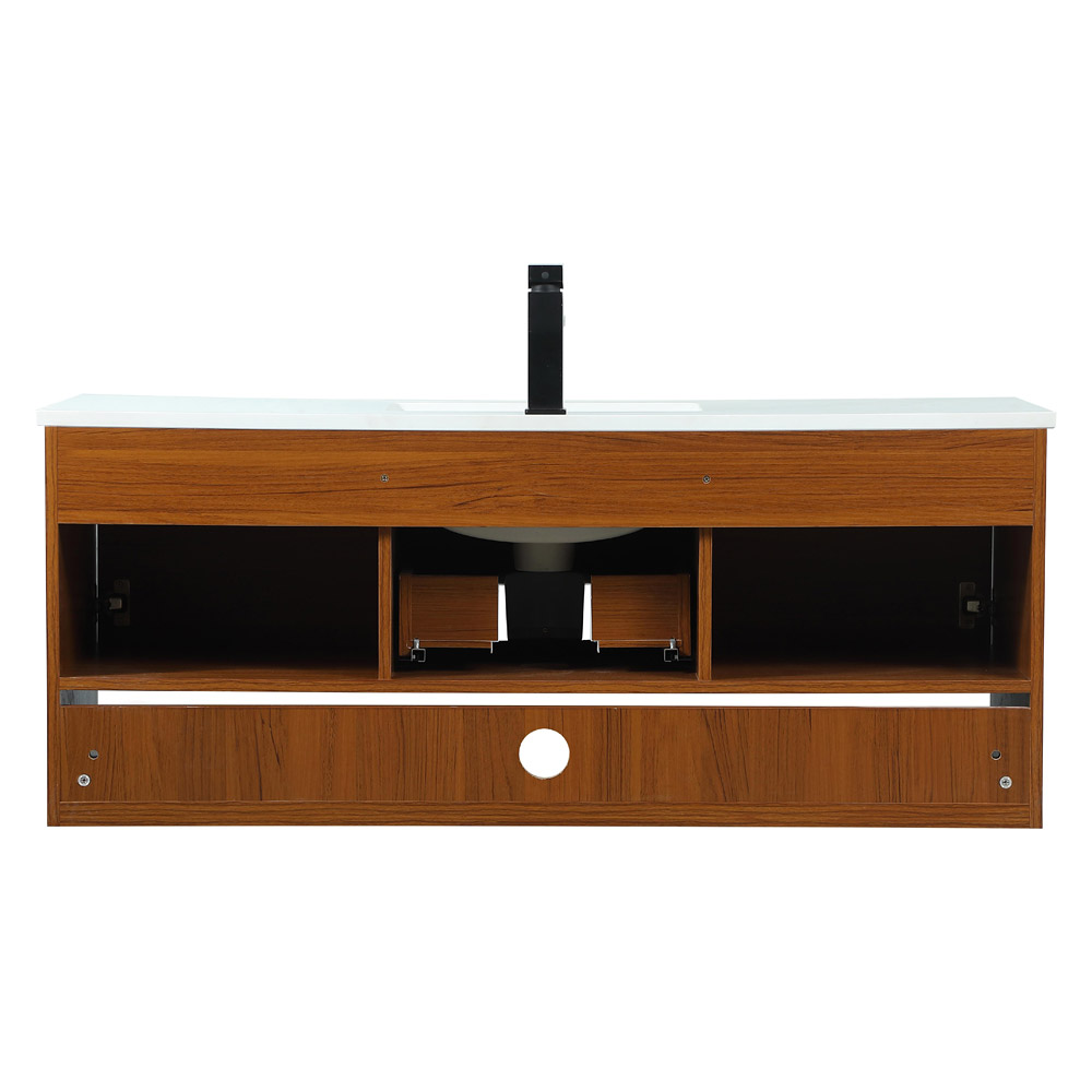 Elegant Bathroom Vanity - Teak (VF43548MTK)