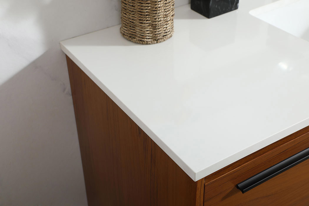 Elegant Bathroom Vanity - Teak (VF43548MTK)
