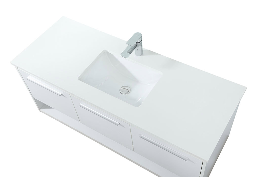 Elegant Bathroom Vanity - White (VF43548MWH)
