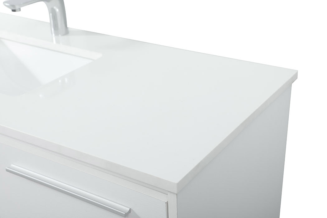 Elegant Bathroom Vanity - White (VF43548MWH)
