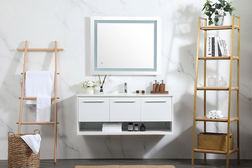 Elegant Bathroom Vanity - White (VF43548MWH)