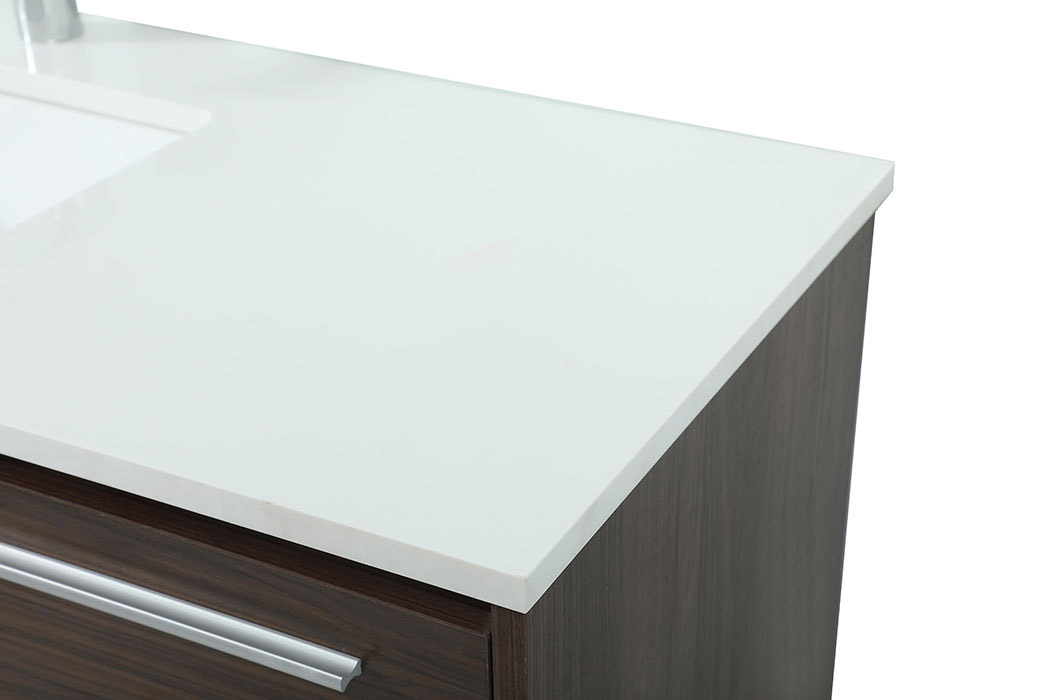 Elegant Bathroom Vanity - Walnut (VF43548MWT)