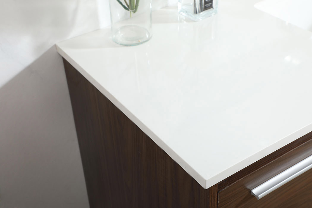 Elegant Bathroom Vanity - Walnut (VF43548MWT)