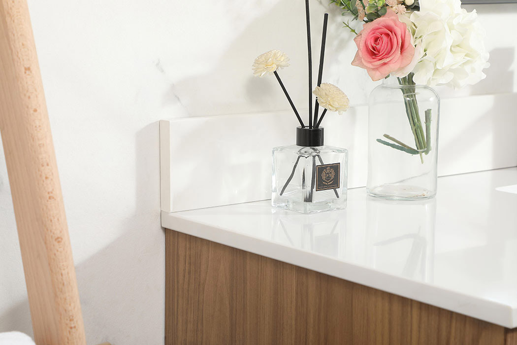 Elegant Bathroom Vanity - Walnut Brown (VF43548WB-BS)