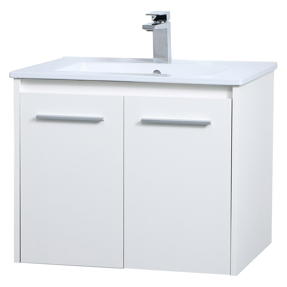 Elegant Bathroom Vanity - White, L 24" (VF44024WH)