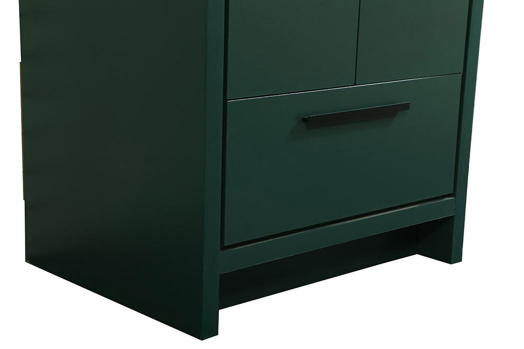 Elegant Bathroom Vanity - Green, L 24" (VF46024MGN)