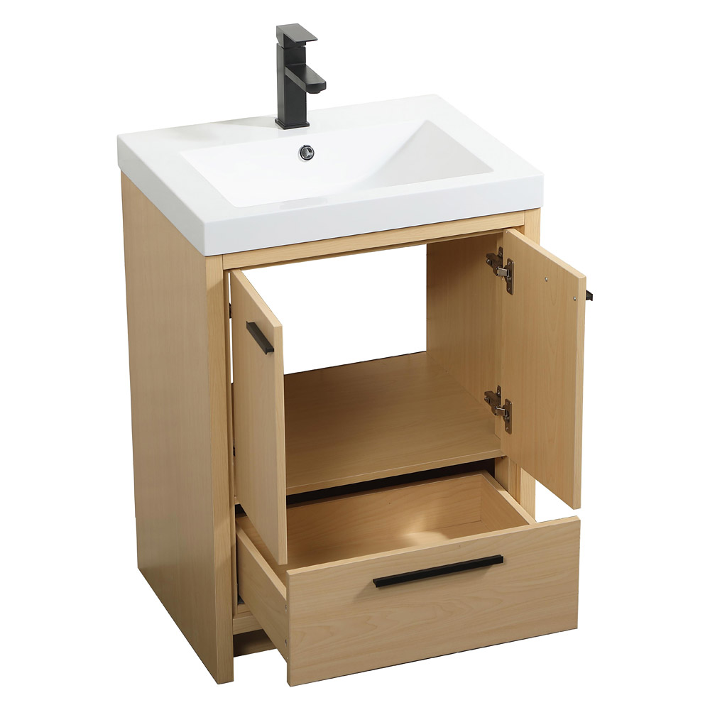 Elegant Bathroom Vanity - Maple, L 24" (VF46024MMP)