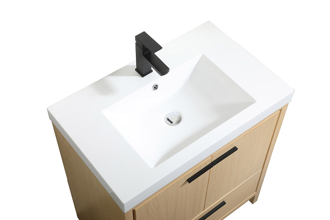 Elegant Bathroom Vanity - Maple, L 30" (VF46030MMP)