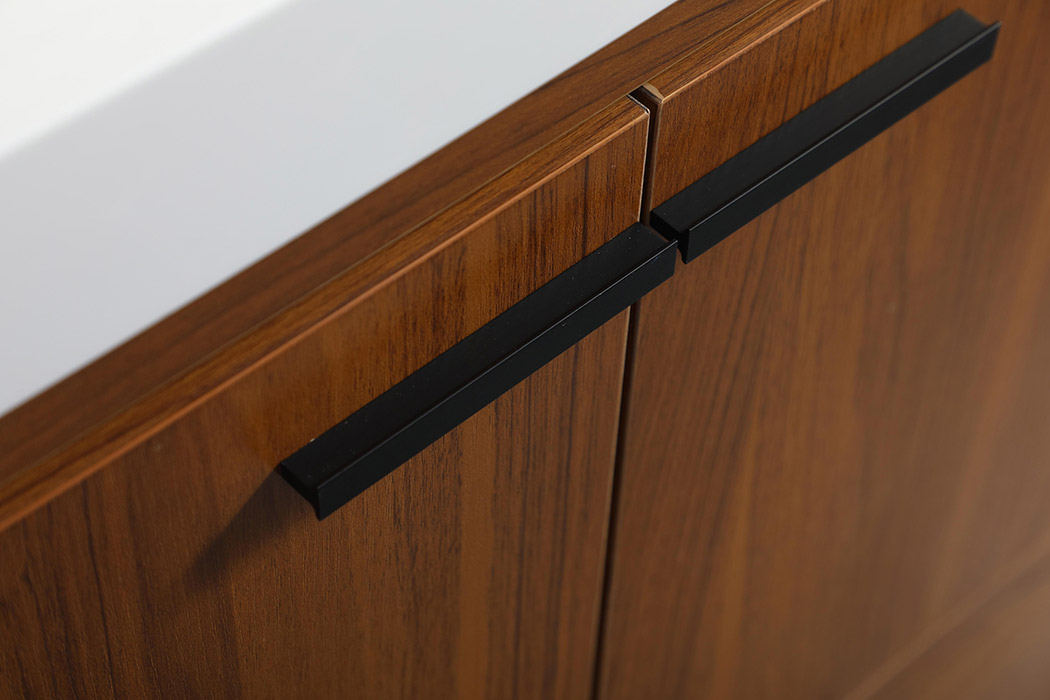 Elegant Bathroom Vanity - Teak, L 30" (VF46030MTK)