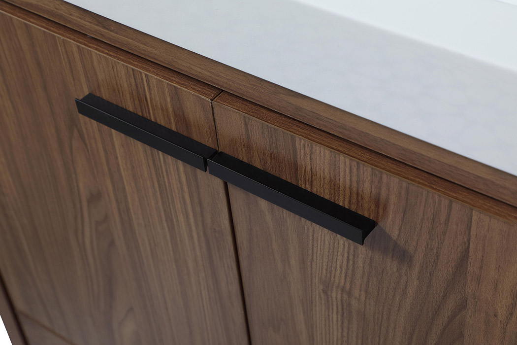Elegant Bathroom Vanity - Walnut Brown, L 30" (VF46030WB)