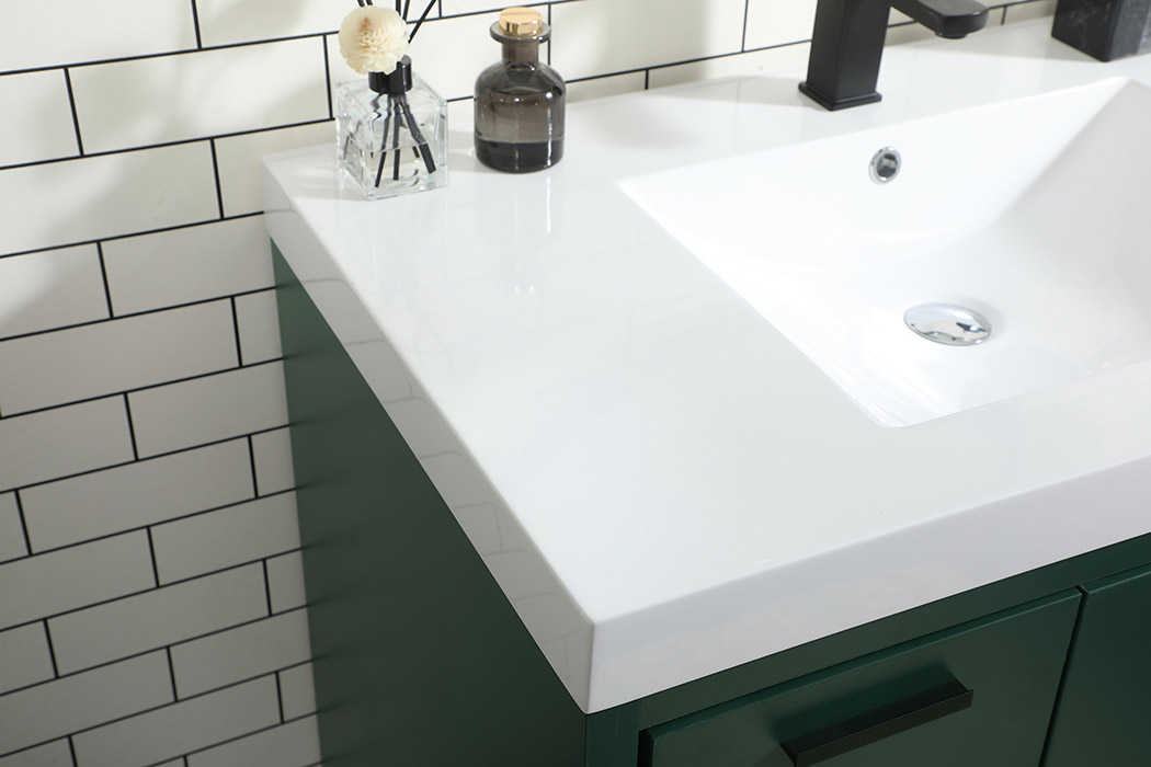Elegant Bathroom Vanity - Green, L 36" (VF46036MGN)