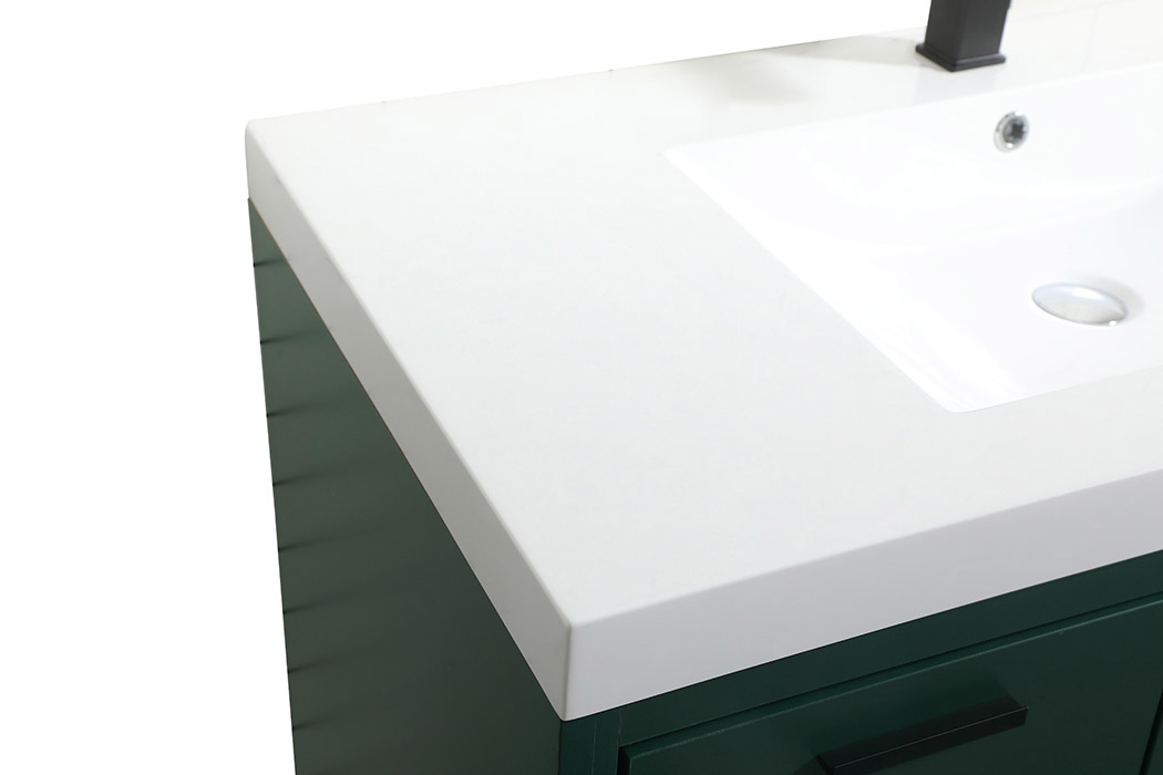 Elegant Bathroom Vanity - Green, L 42" (VF46042MGN)