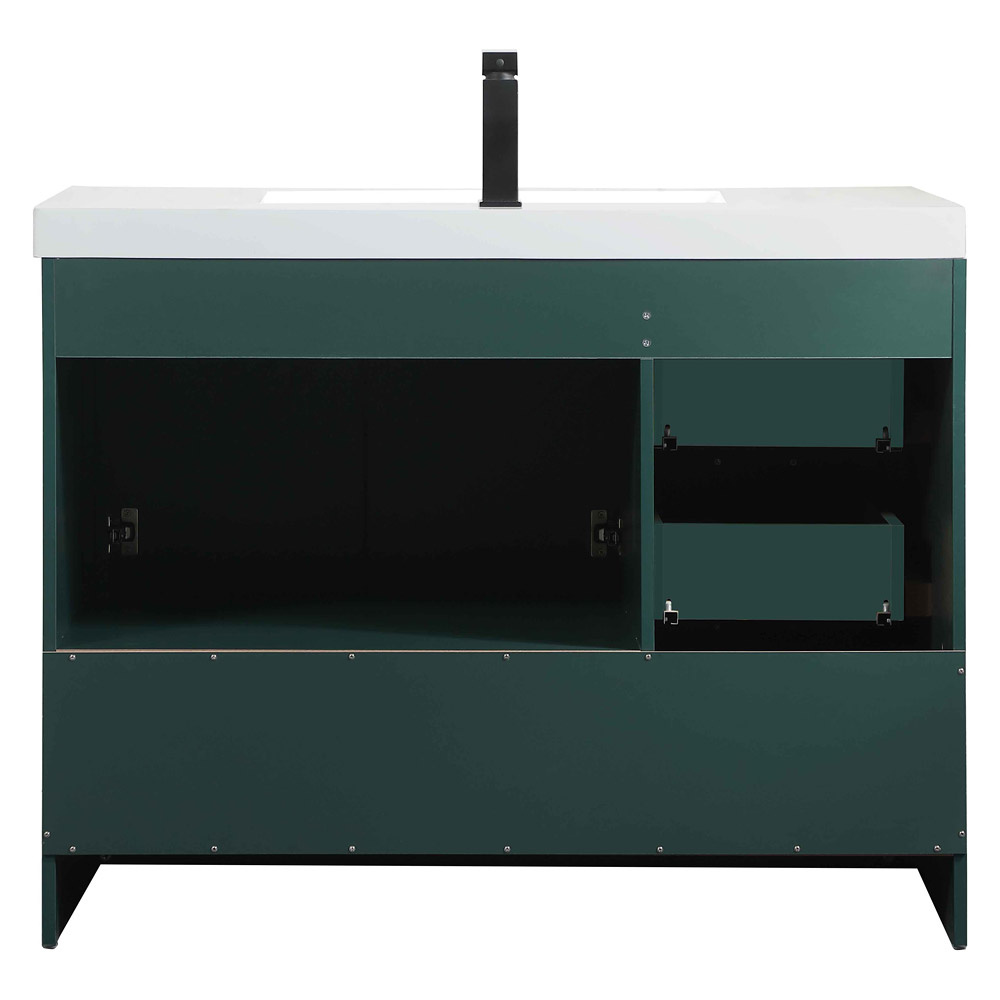 Elegant Bathroom Vanity - Green, L 42" (VF46042MGN)