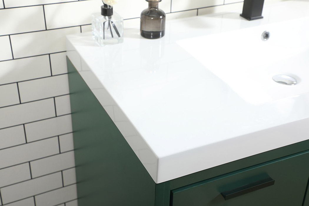 Elegant Bathroom Vanity - Green, L 42" (VF46042MGN)