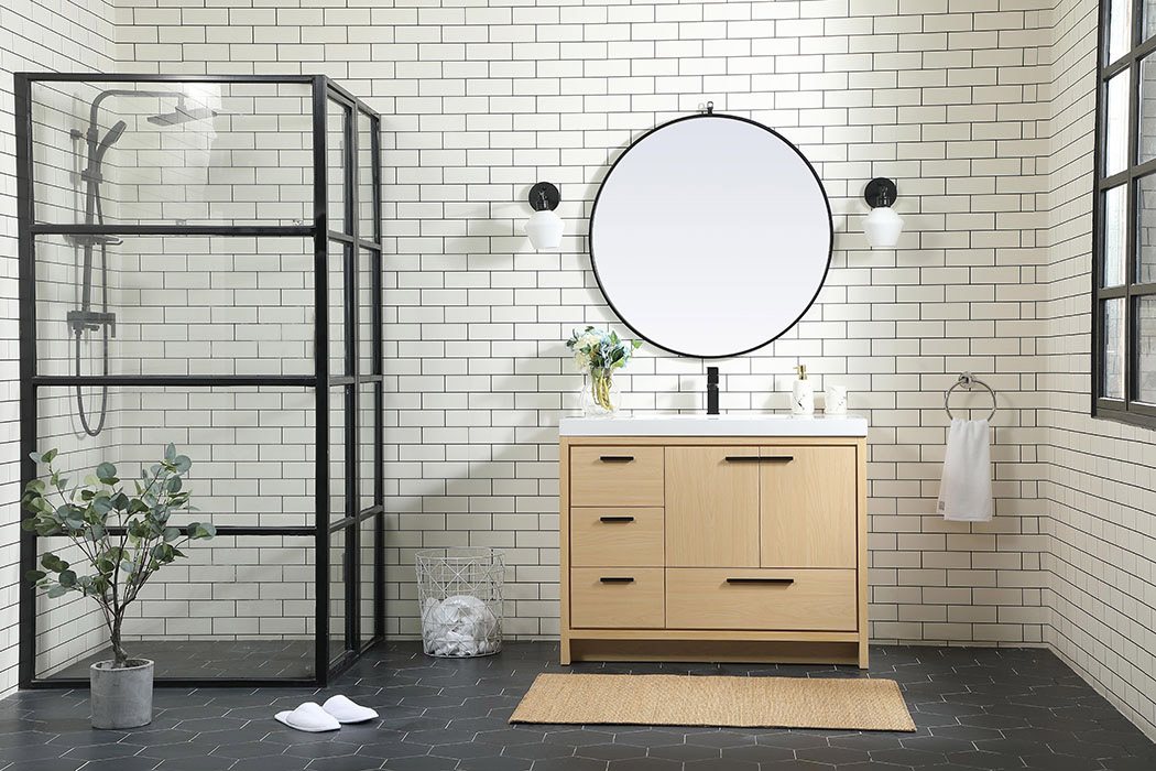 Elegant Bathroom Vanity - Maple, L 42" (VF46042MMP)
