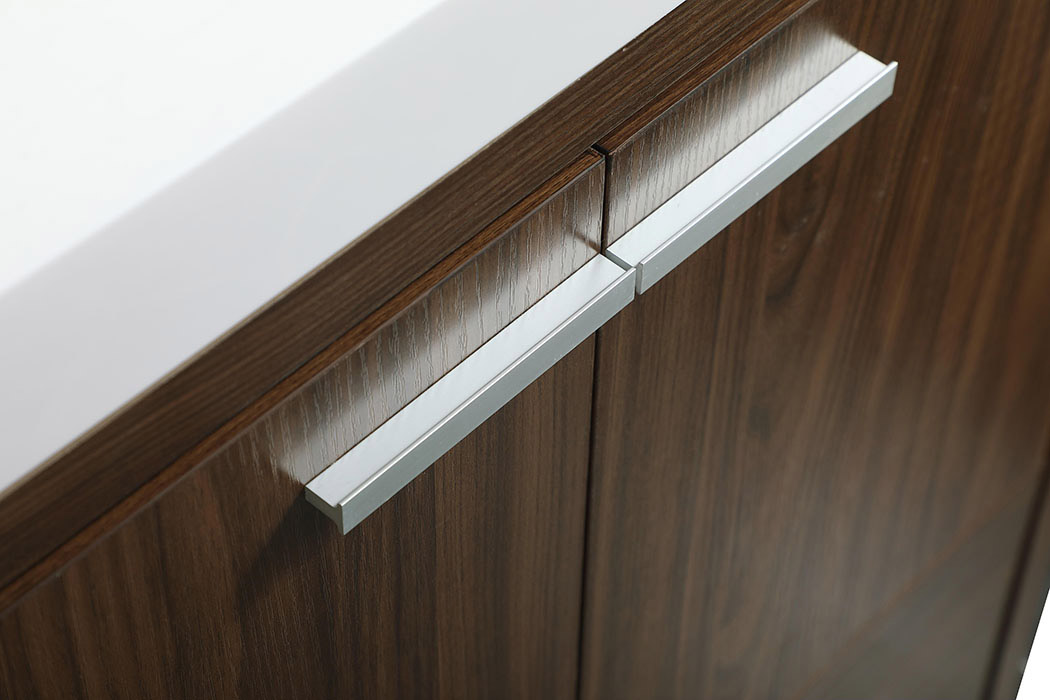 Elegant Bathroom Vanity - Walnut, L 42" (VF46042MWT)