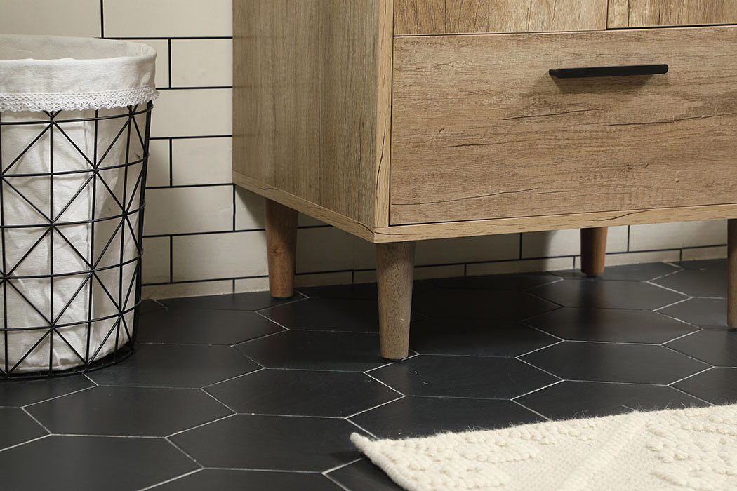 Elegant Bathroom Vanity - Natural Oak (VF47024NT)