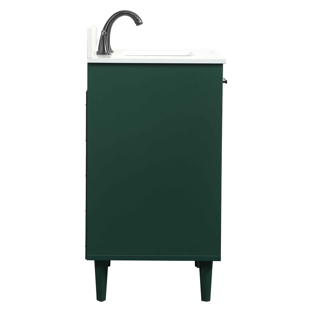 Elegant Bathroom Vanity - Green (VF47030MGN-BS)