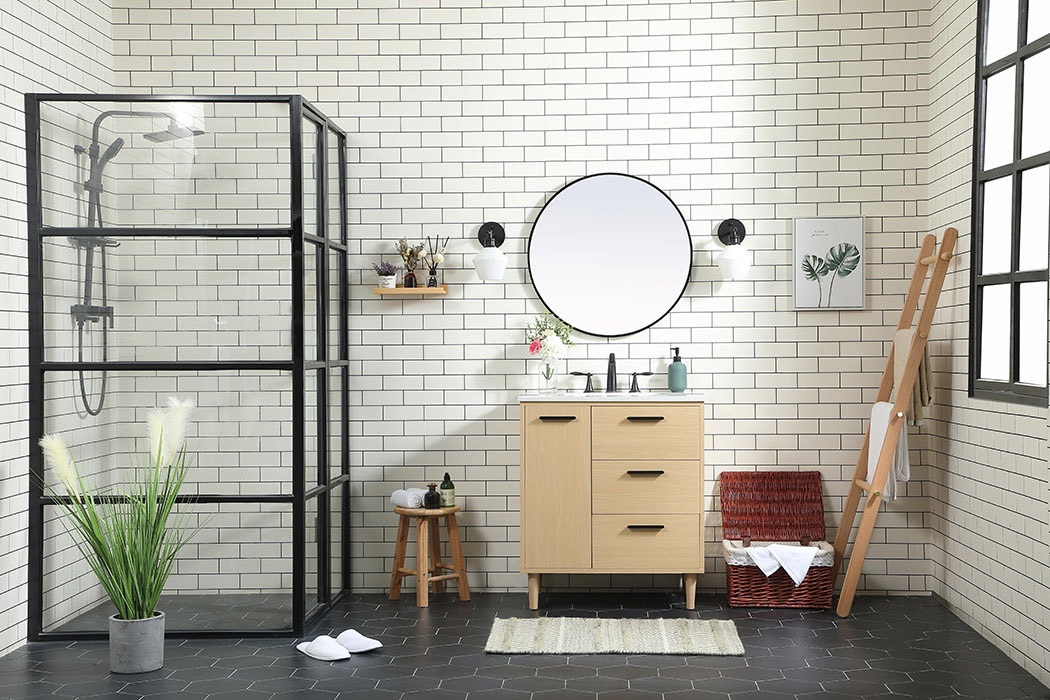 Elegant Bathroom Vanity - Maple (VF47030MMP)