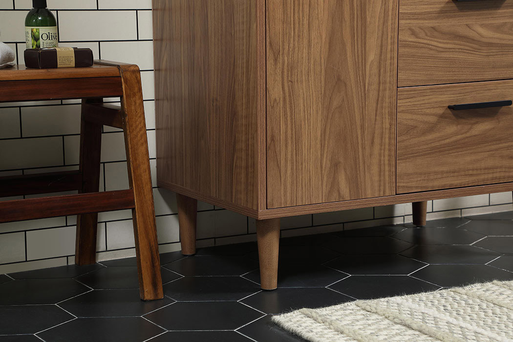 Elegant Bathroom Vanity - Walnut Brown (VF47030WB)
