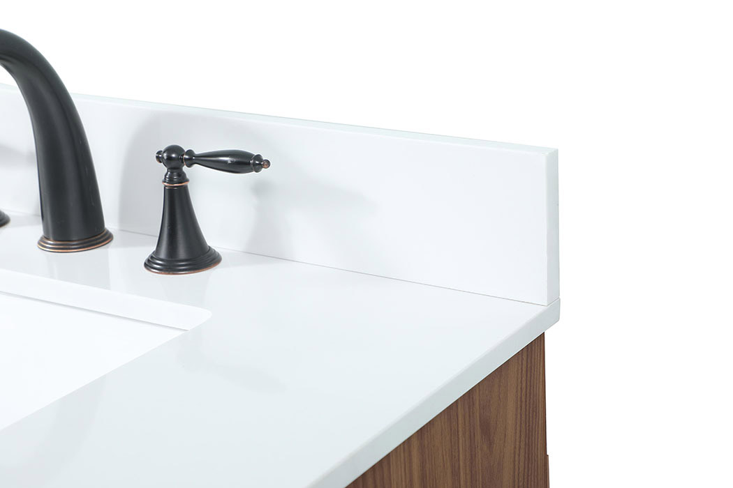 Elegant Bathroom Vanity - Walnut Brown (VF47030WB-BS)