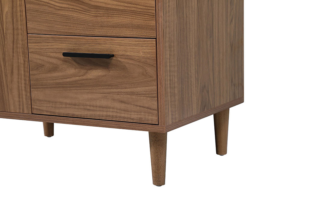 Elegant Bathroom Vanity - Walnut Brown (VF47030WB-BS)