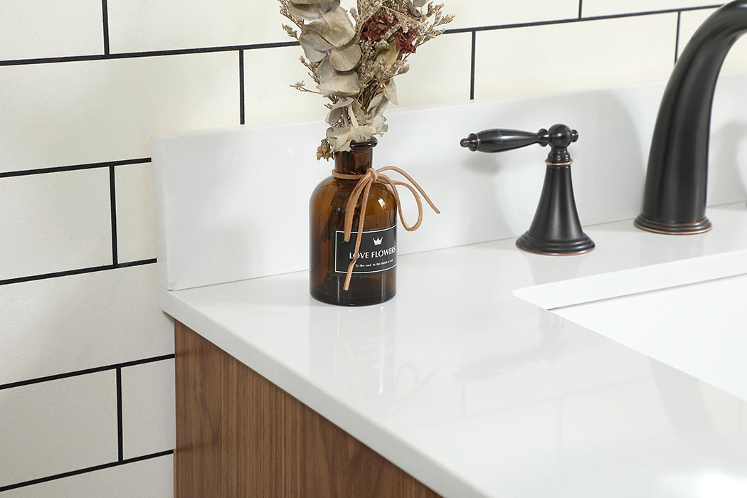 Elegant Bathroom Vanity - Walnut Brown (VF47030WB-BS)