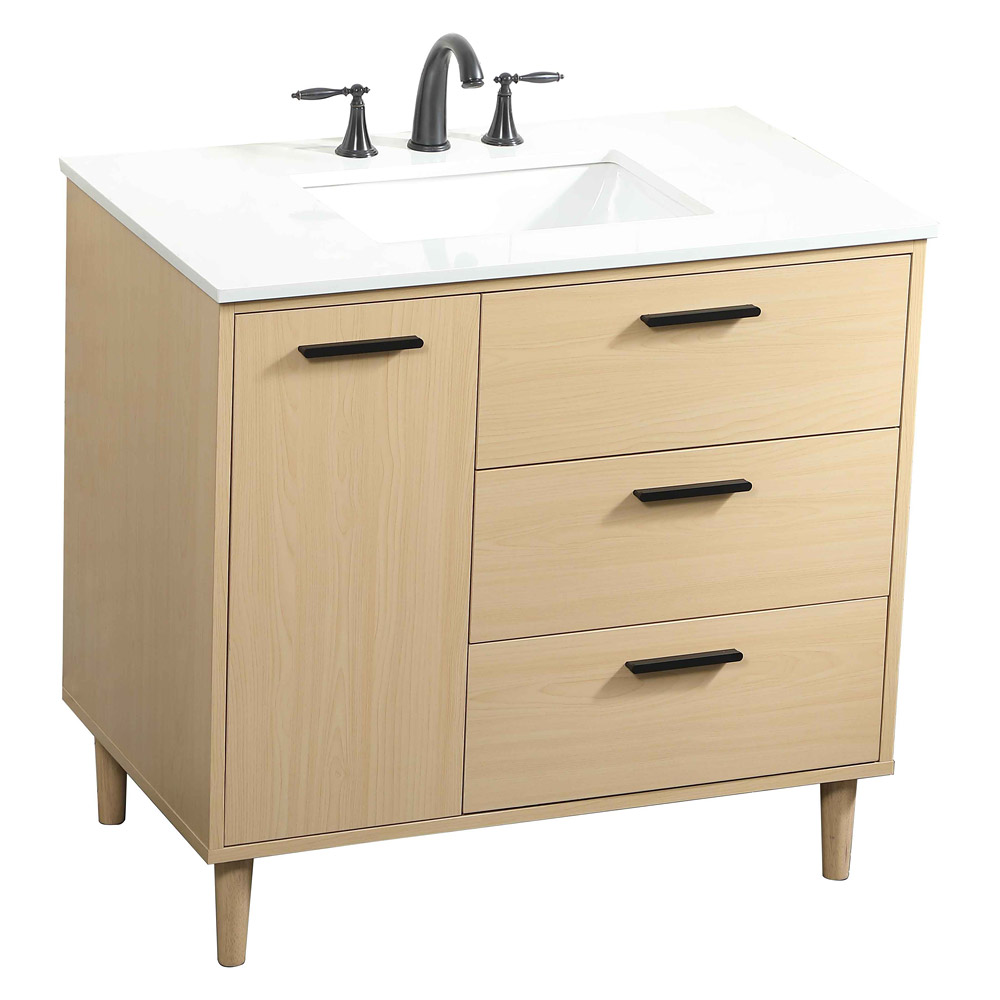 Elegant Bathroom Vanity - Maple (VF47036MMP)