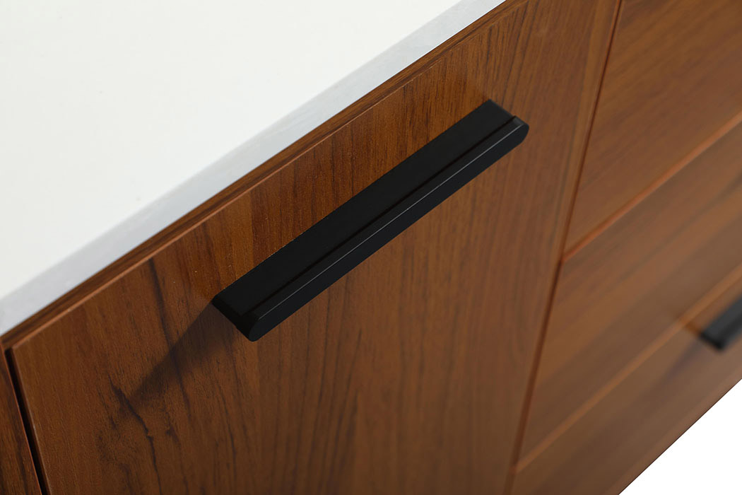 Elegant Bathroom Vanity - Teak (VF47036MTK-BS)
