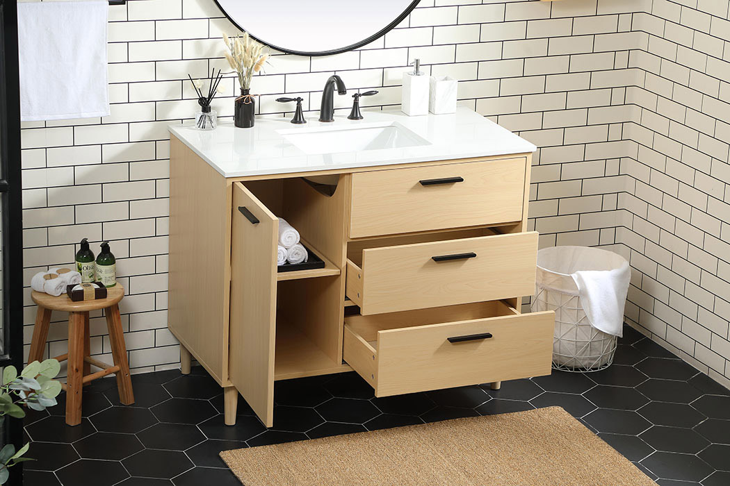 Elegant Bathroom Vanity - Maple (VF47042MMP)