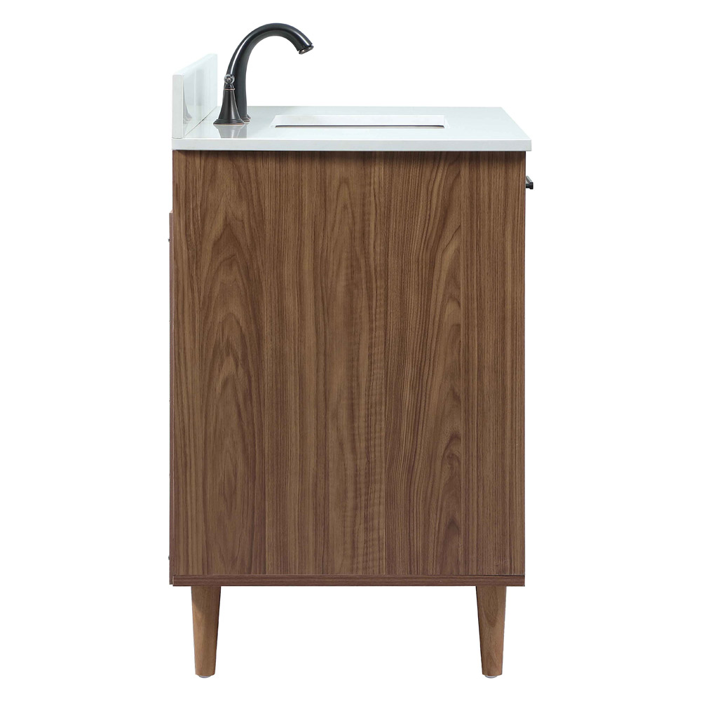 Elegant Bathroom Vanity - Walnut Brown (VF47042WB-BS)