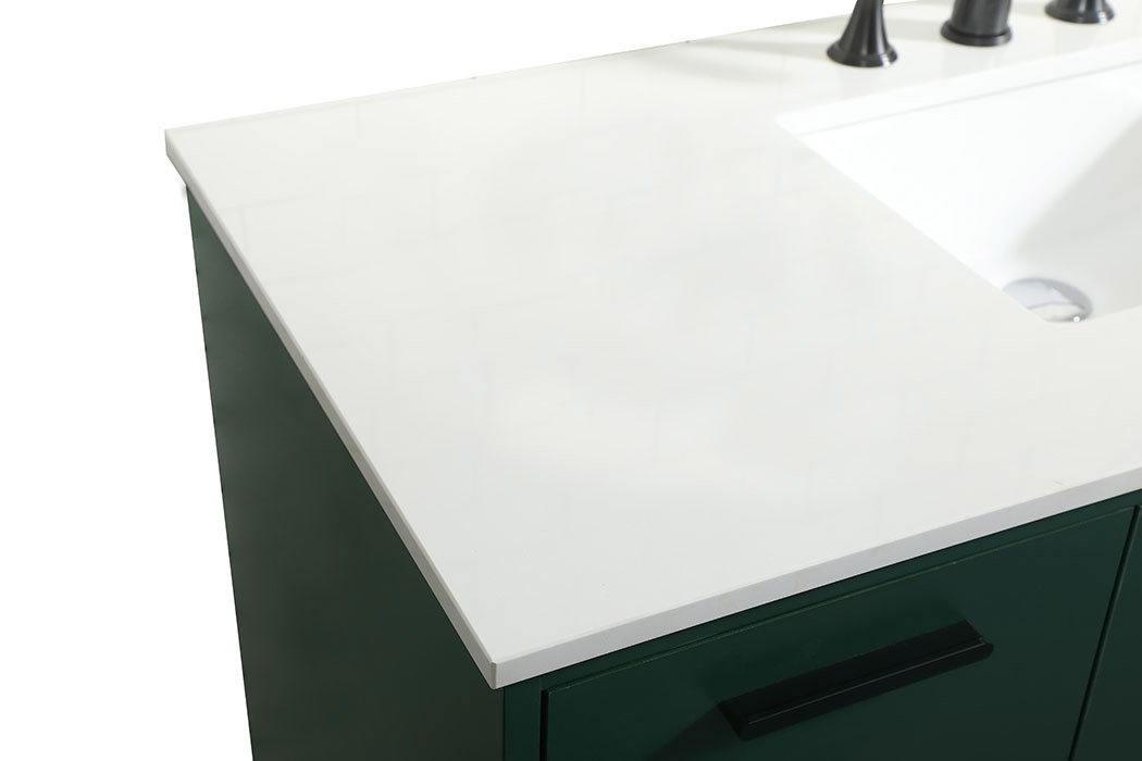 Elegant Bathroom Vanity - Green (VF47048MGN)