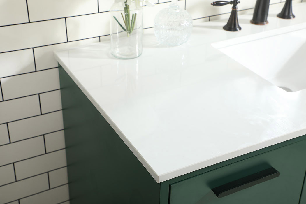 Elegant Bathroom Vanity - Green (VF47048MGN)