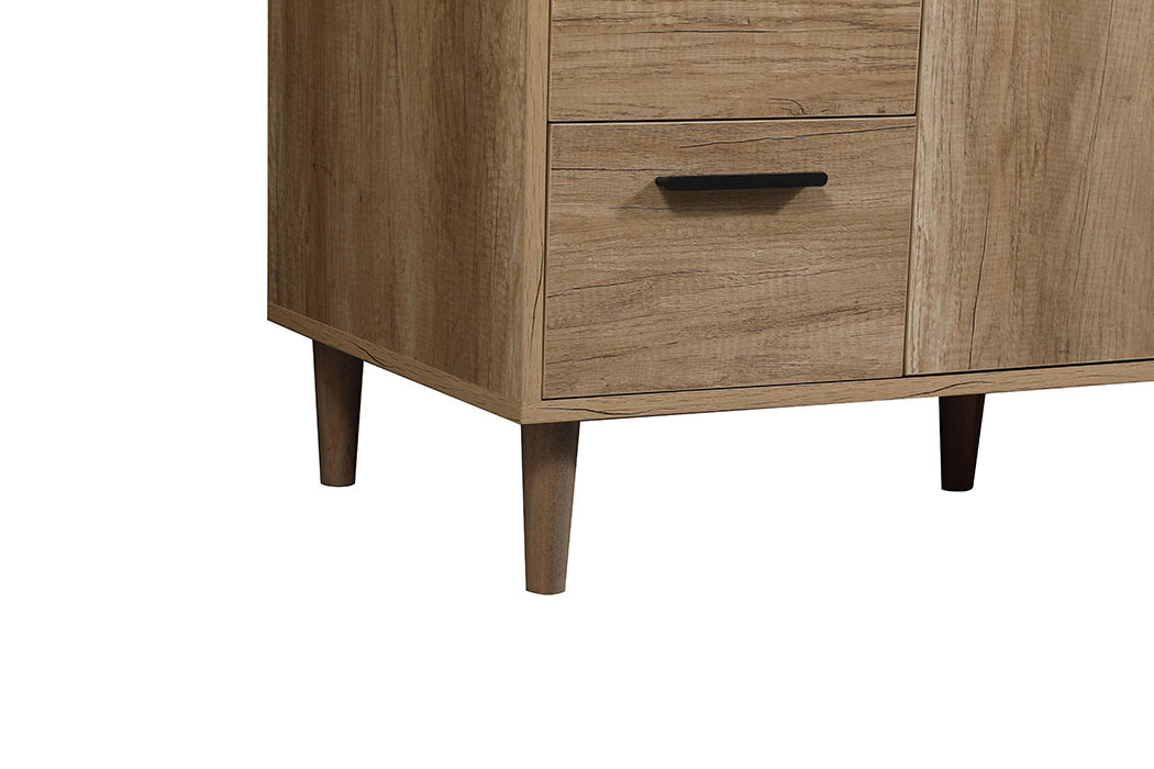 Elegant Bathroom Vanity - Natural Oak (VF47048NT)