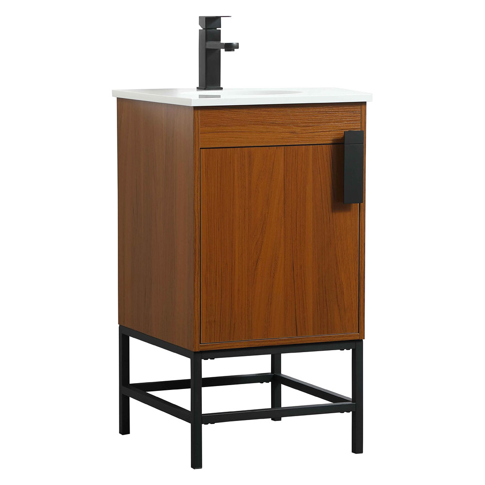 Elegant Bathroom Vanity - Teak (VF48818MTK)