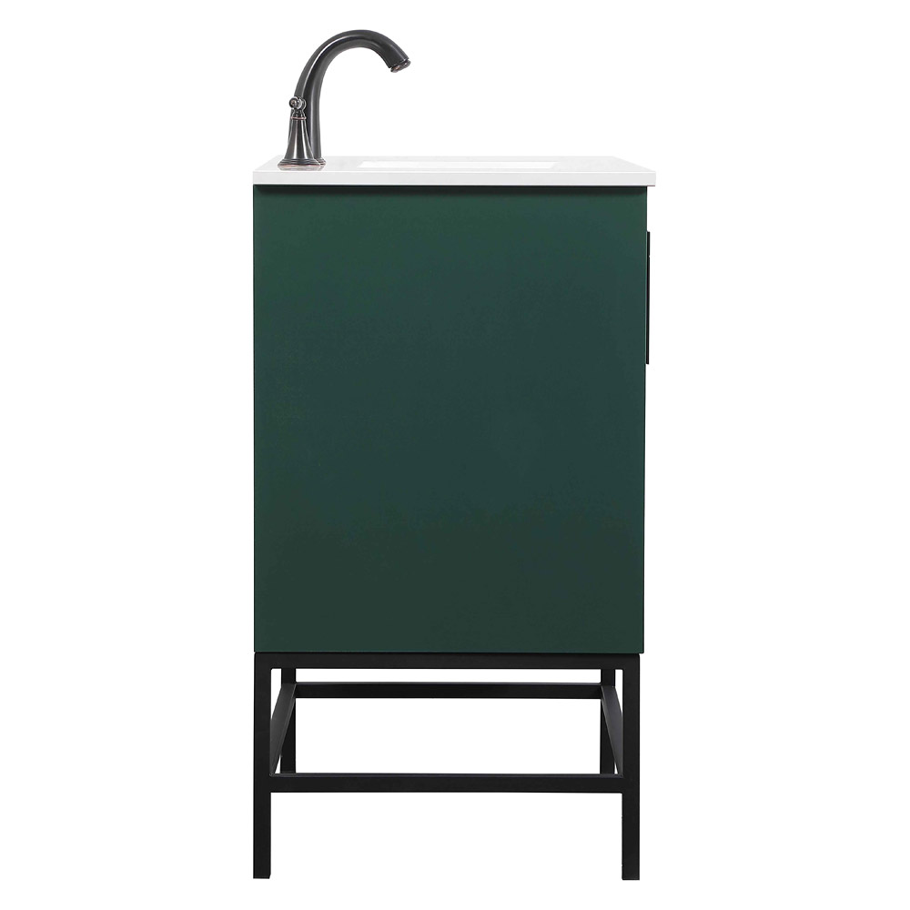 Elegant Bathroom Vanity - Green (VF48830MGN)