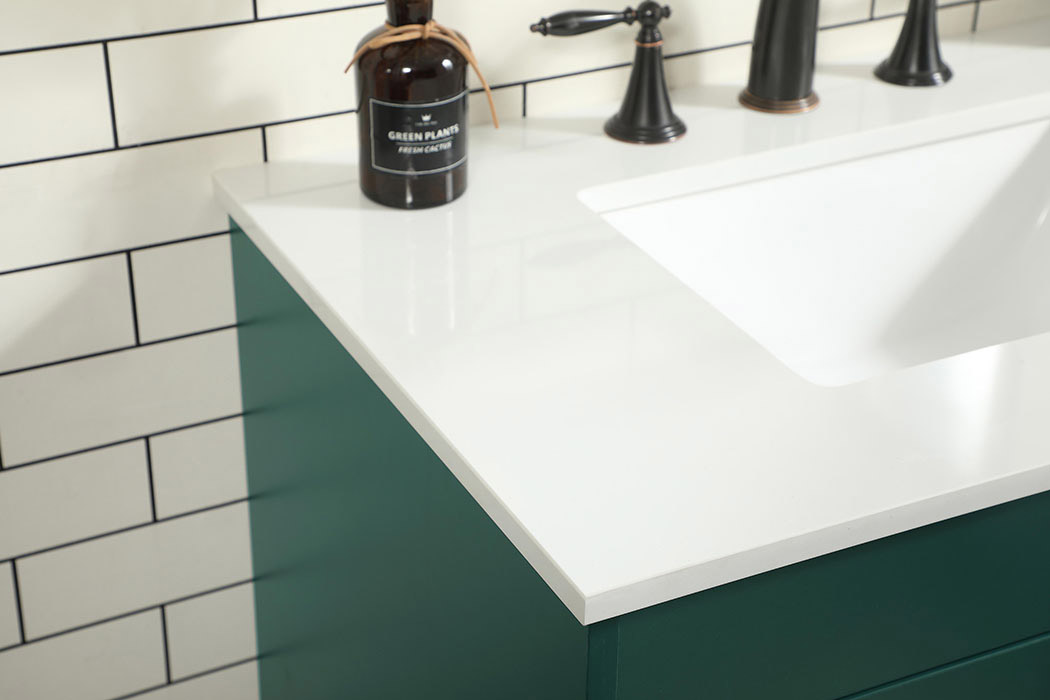 Elegant Bathroom Vanity - Green (VF48830MGN)
